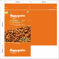 Happygrains Californian Premium Almonds Badam | Dry fruits | High in Fiber | Badam Giri | Healthy Snacks (500g)